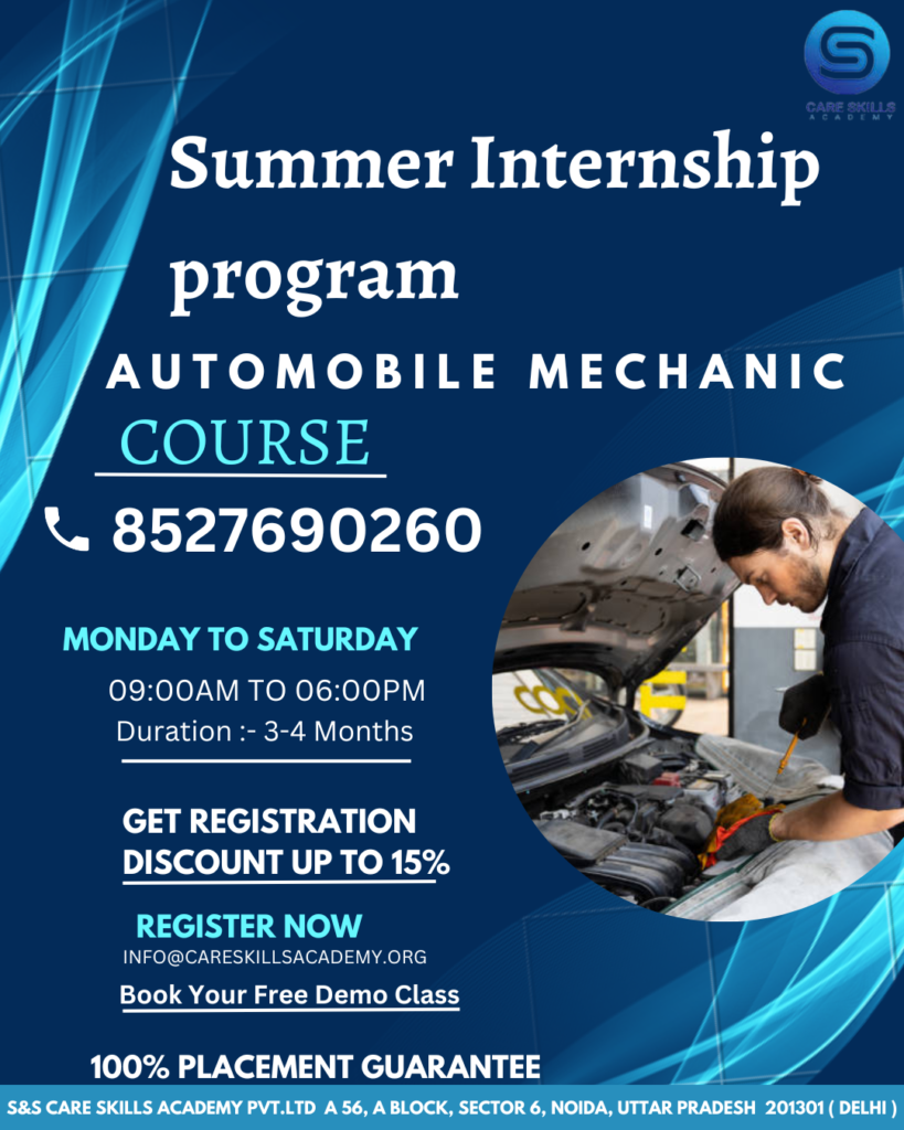 Automobile Mechanic Course