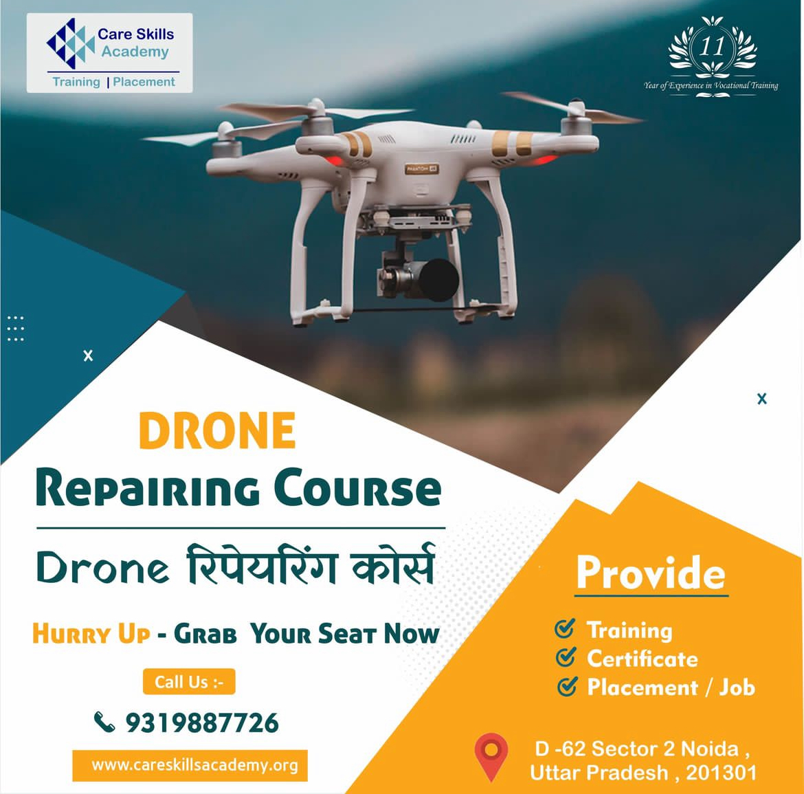 Title: Mastering Drone Repair: Your Path to Expertise with Care Skills Academy