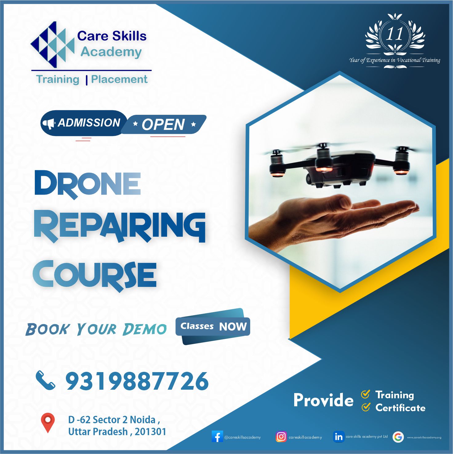 Exploring Drone Repairing Course