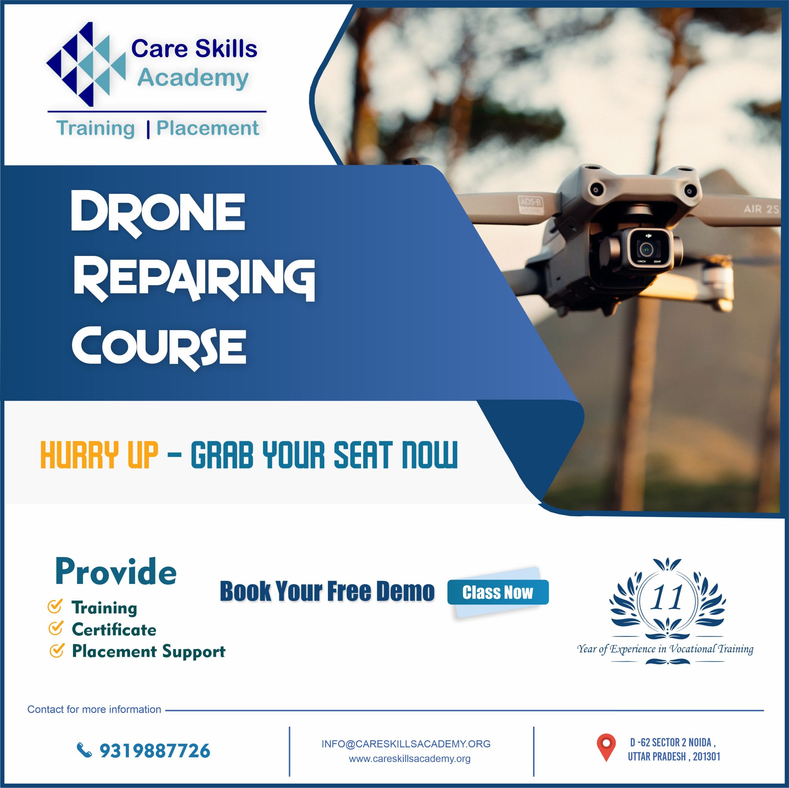 Drone Repairing Course by Care Skills Academy